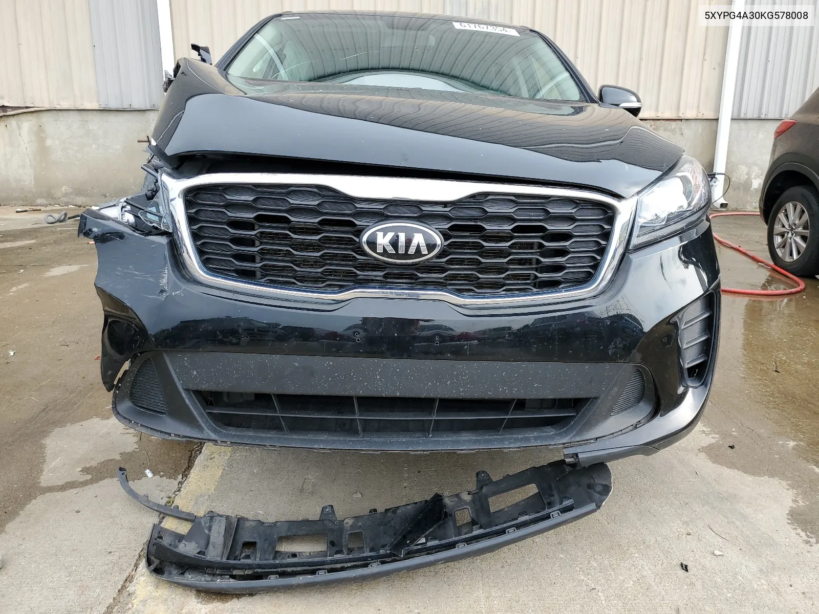 2019 Kia Sorento L VIN: 5XYPG4A30KG578008 Lot: 61767354