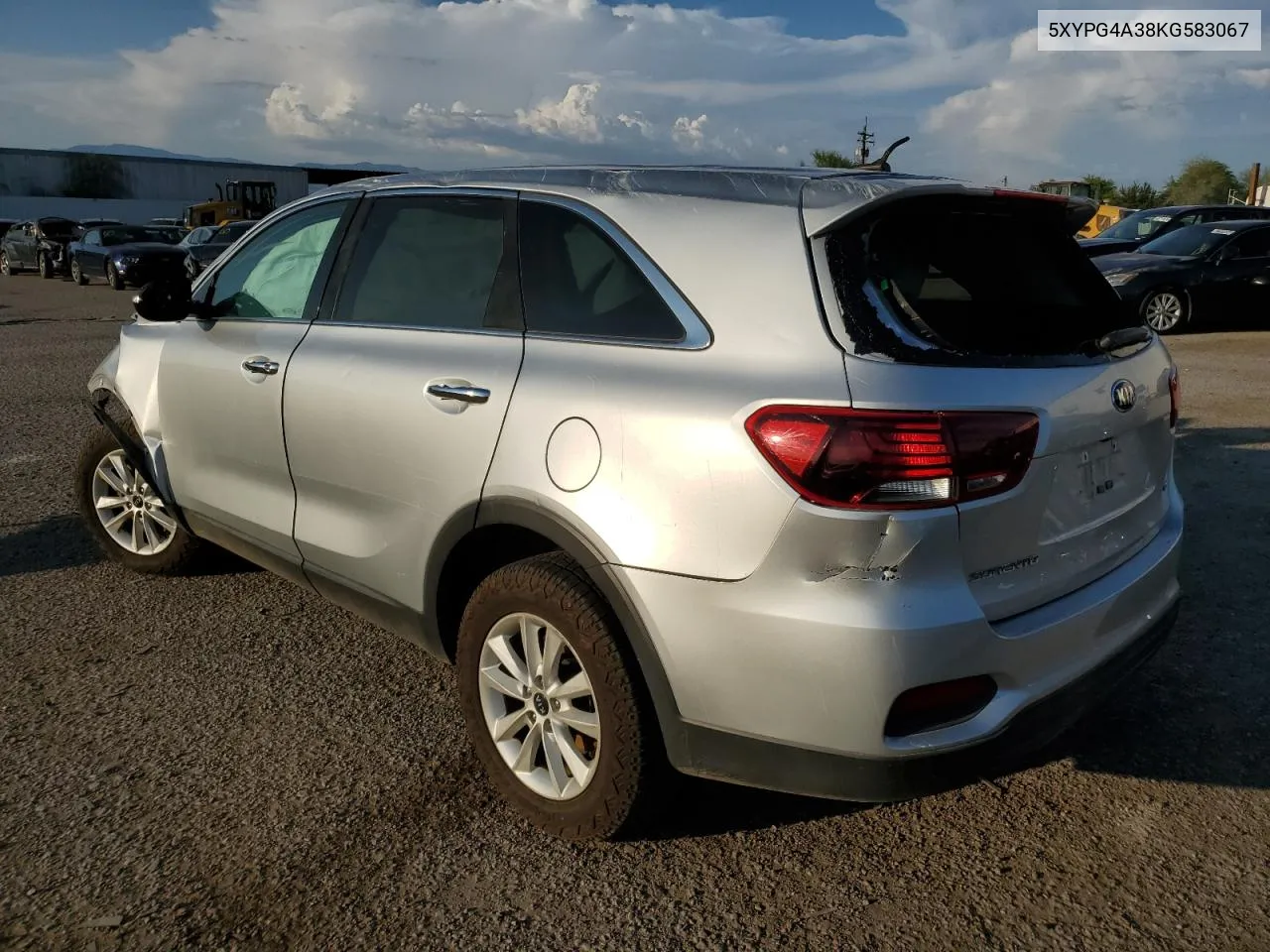 5XYPG4A38KG583067 2019 Kia Sorento L