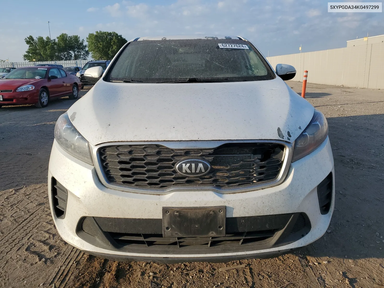 2019 Kia Sorento L VIN: 5XYPGDA34KG497299 Lot: 62727624