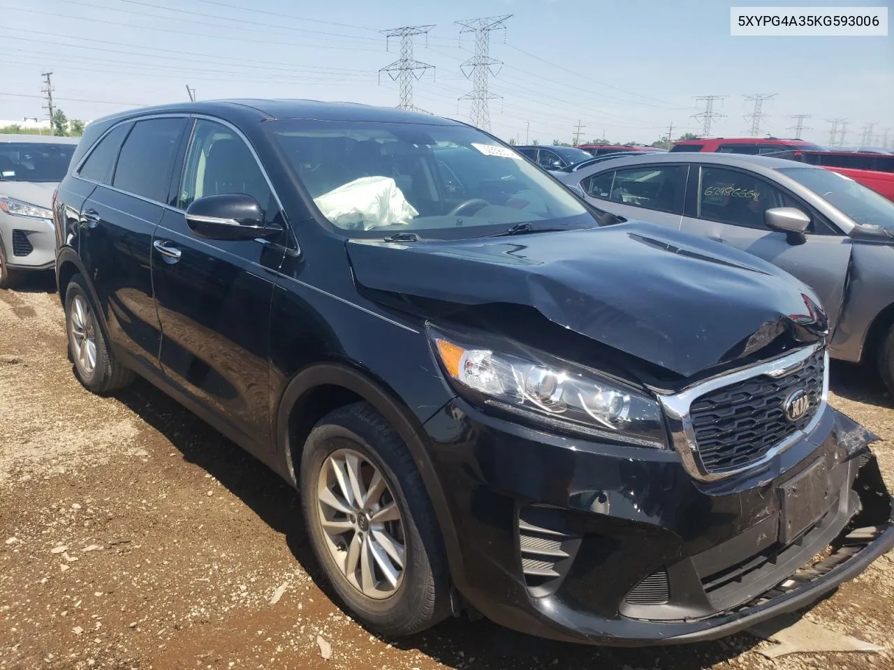 5XYPG4A35KG593006 2019 Kia Sorento L