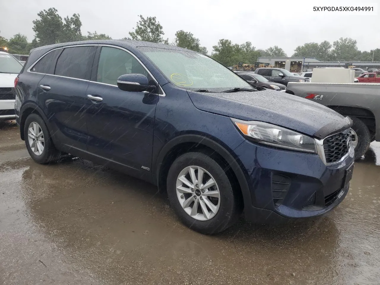 2019 Kia Sorento Lx VIN: 5XYPGDA5XKG494991 Lot: 62875244