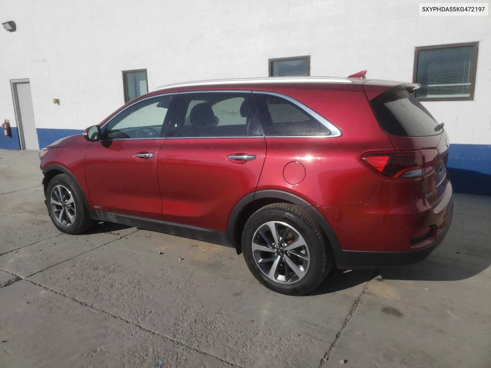 2019 Kia Sorento Ex VIN: 5XYPHDA55KG472197 Lot: 64831134