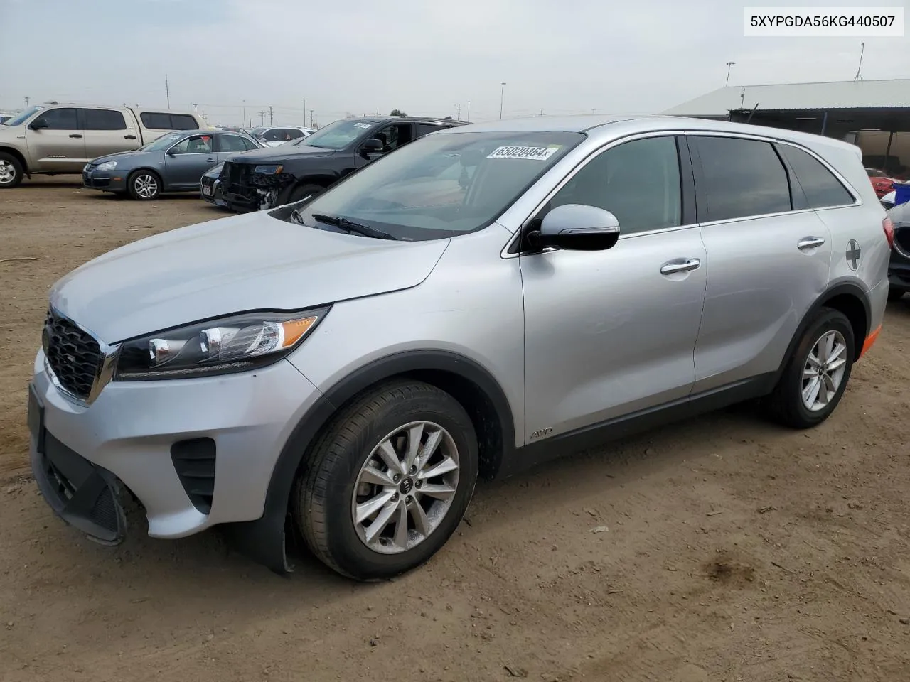 2019 Kia Sorento Lx VIN: 5XYPGDA56KG440507 Lot: 65020464