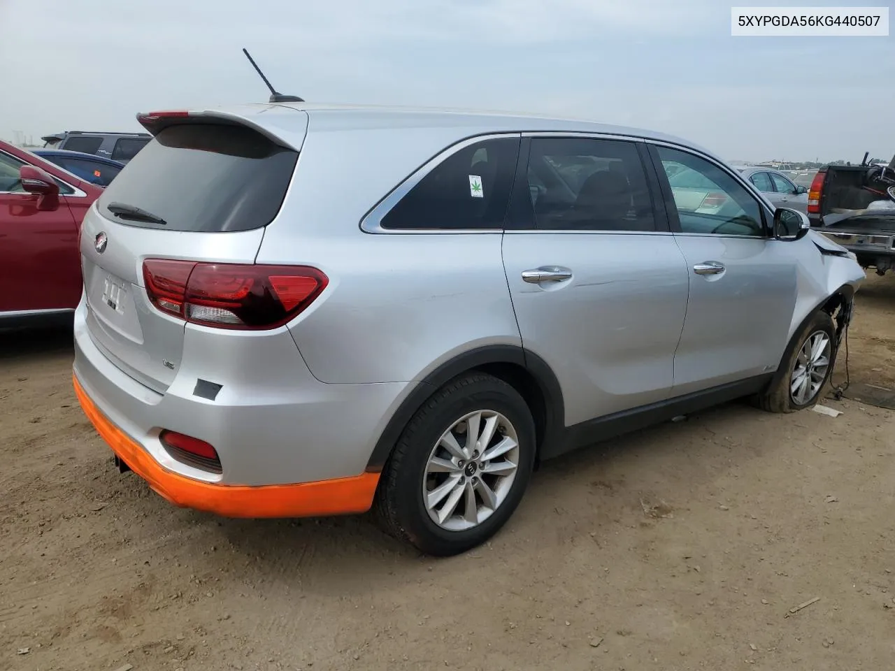 2019 Kia Sorento Lx VIN: 5XYPGDA56KG440507 Lot: 65020464