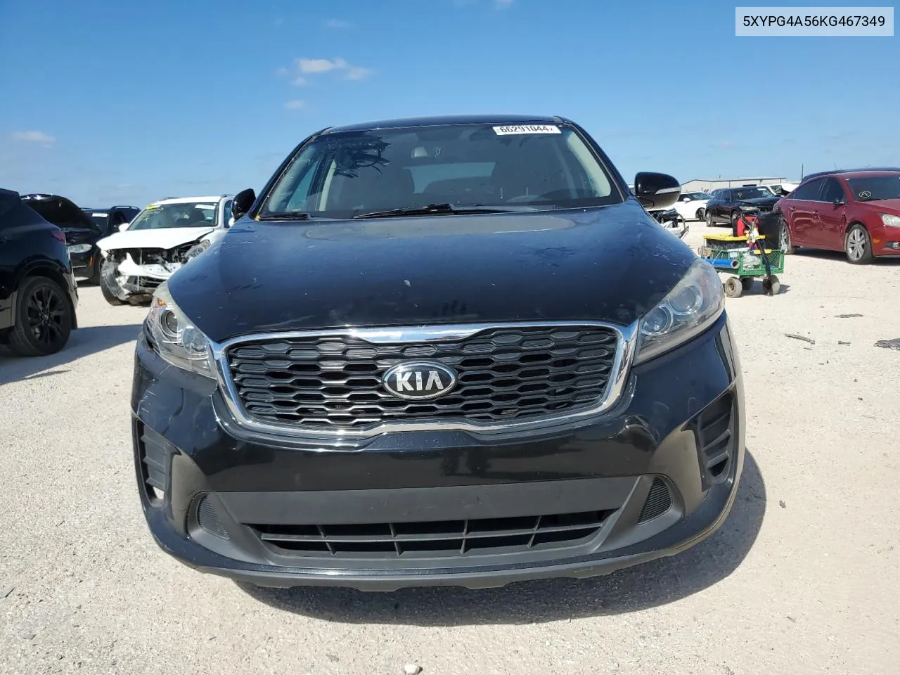 2019 Kia Sorento Lx VIN: 5XYPG4A56KG467349 Lot: 66291044