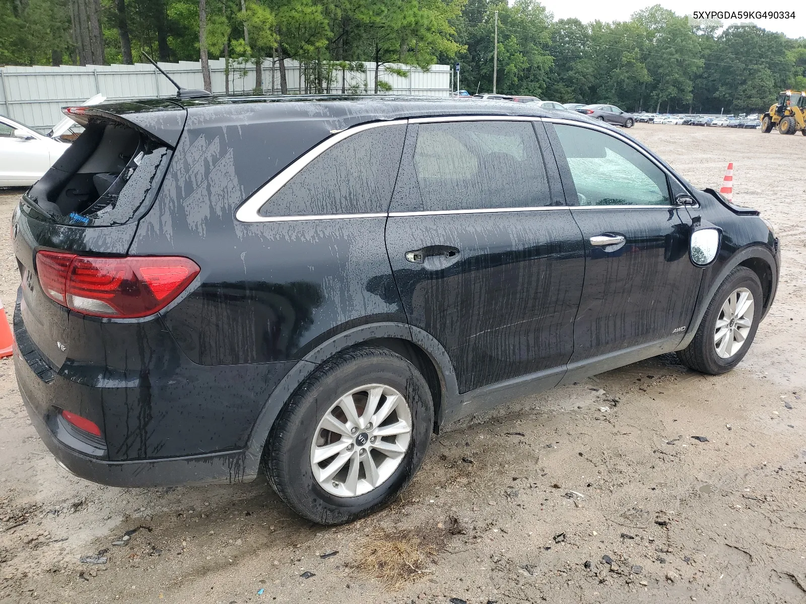 2019 Kia Sorento Lx VIN: 5XYPGDA59KG490334 Lot: 66348084