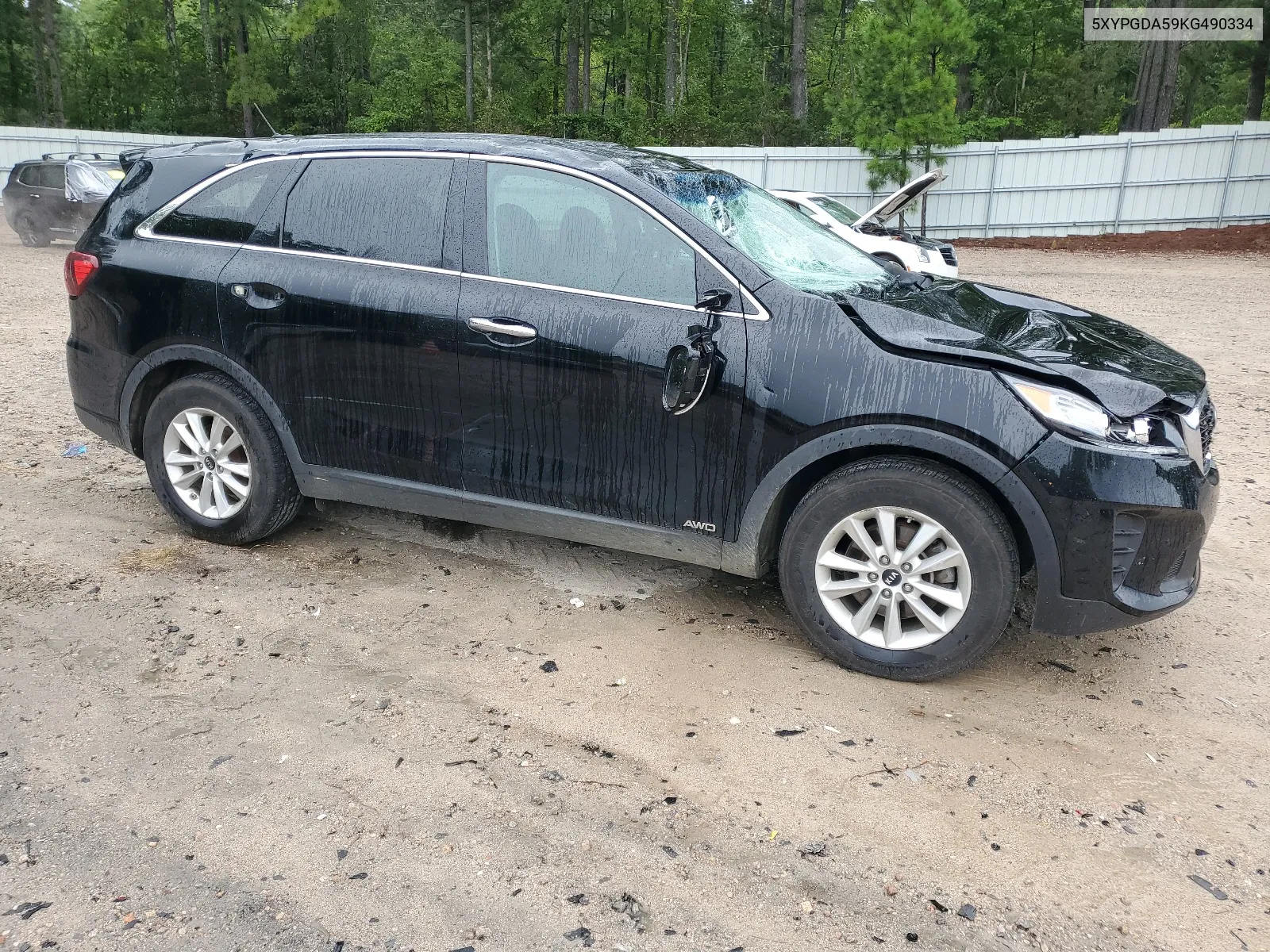 5XYPGDA59KG490334 2019 Kia Sorento Lx