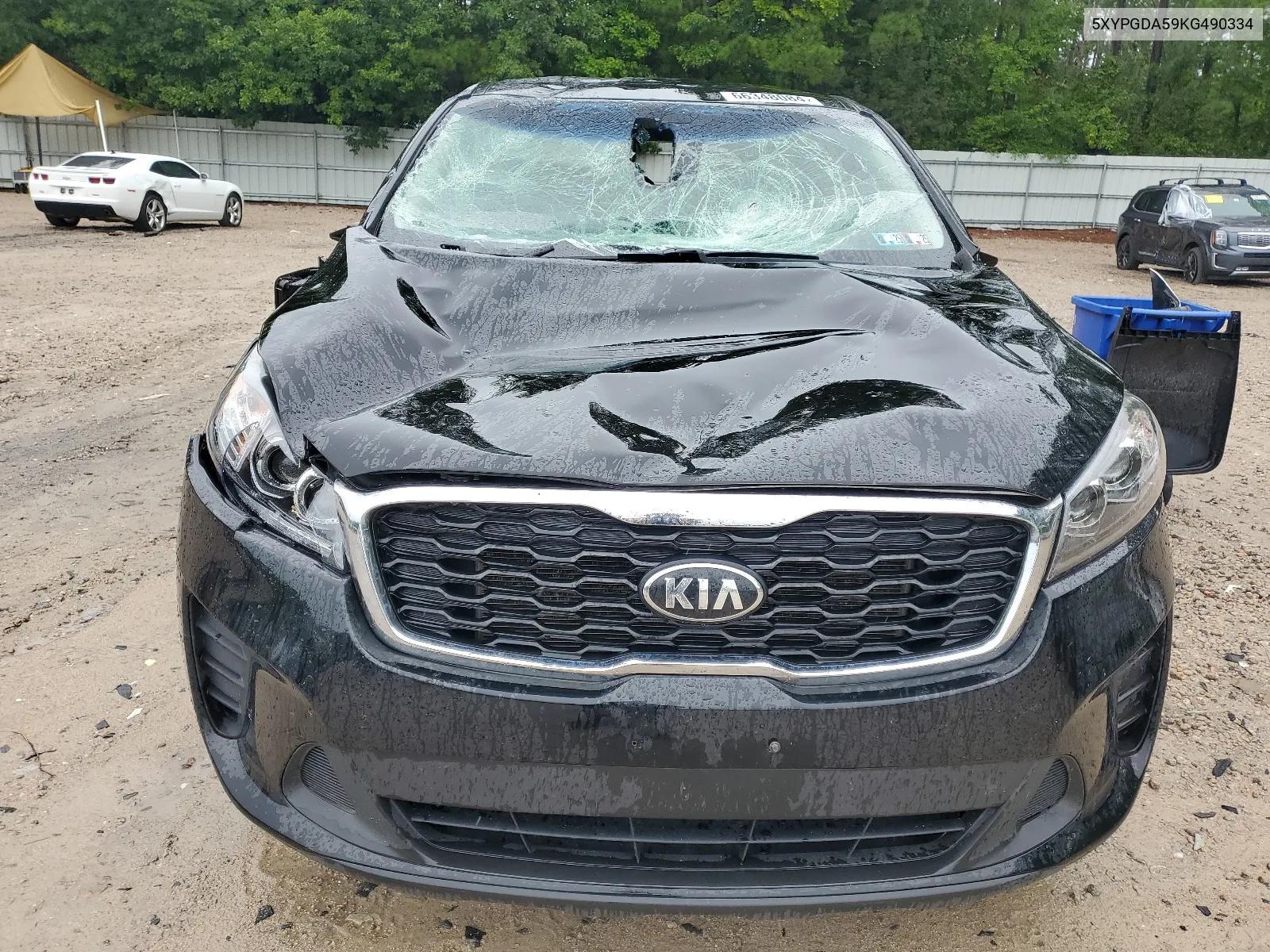 2019 Kia Sorento Lx VIN: 5XYPGDA59KG490334 Lot: 66348084