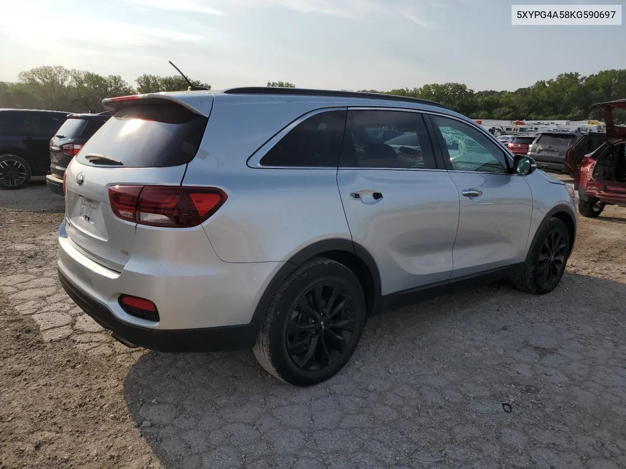 2019 Kia Sorento Lx VIN: 5XYPG4A58KG590697 Lot: 66729764