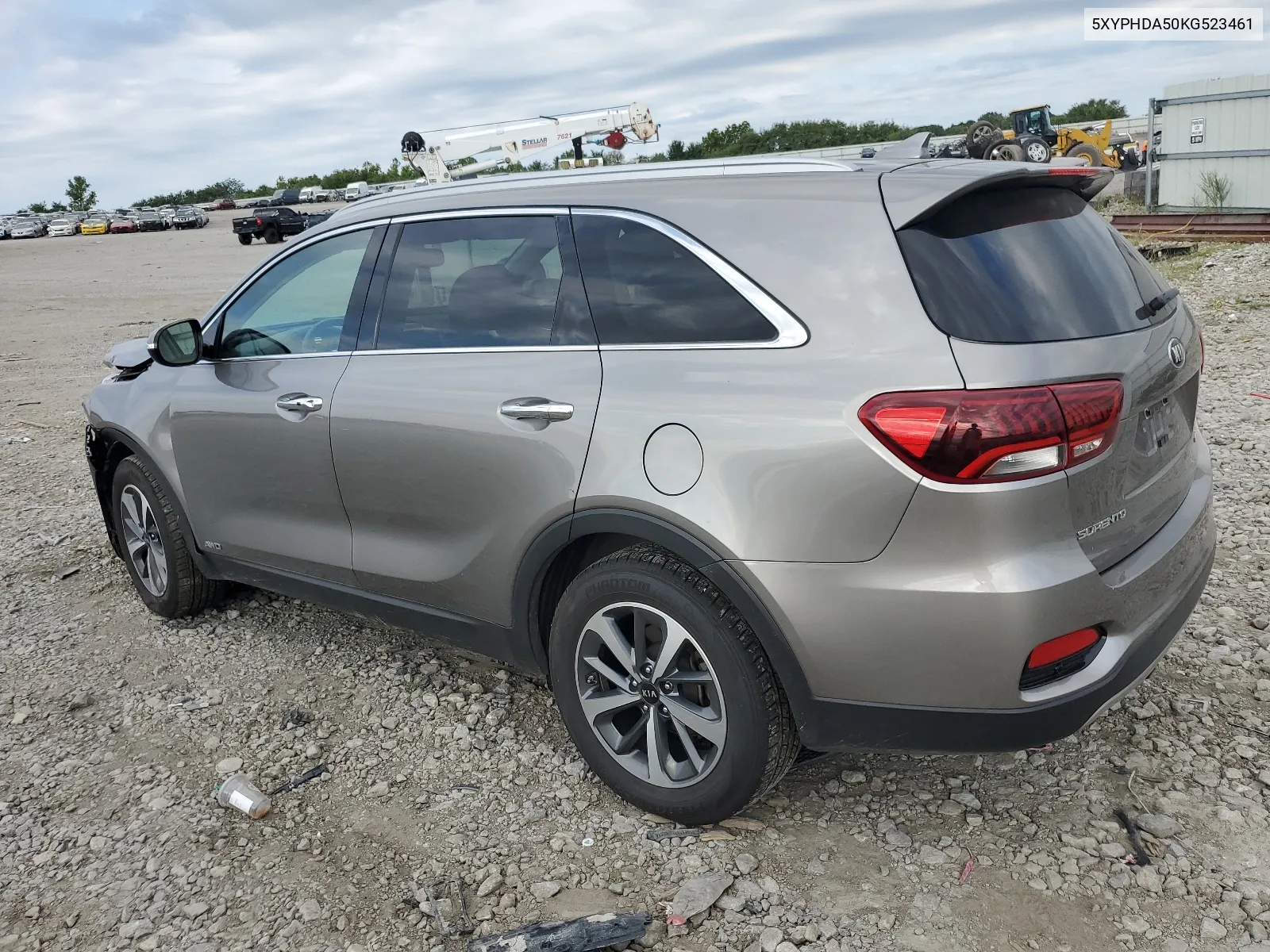 2019 Kia Sorento Ex VIN: 5XYPHDA50KG523461 Lot: 66924444