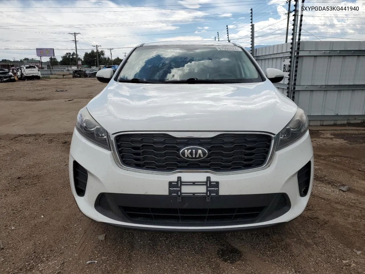 5XYPGDA53KG441940 2019 Kia Sorento Lx