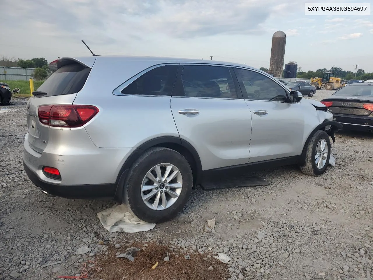 2019 Kia Sorento L VIN: 5XYPG4A38KG594697 Lot: 67147624