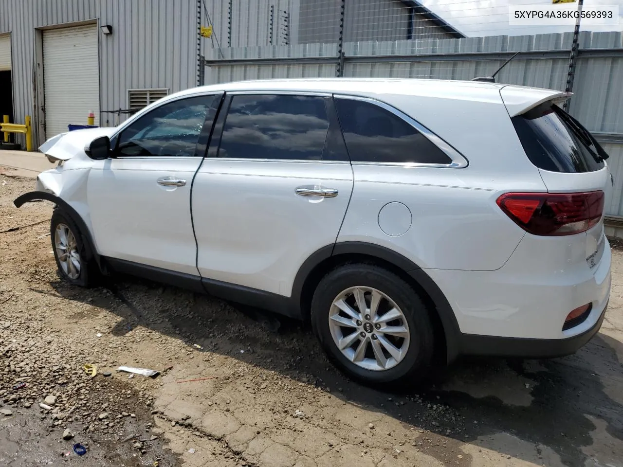 5XYPG4A36KG569393 2019 Kia Sorento L