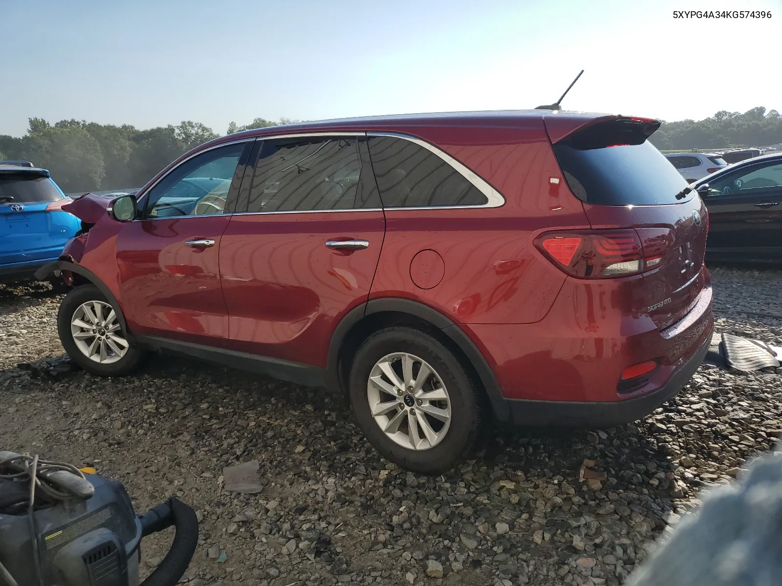 2019 Kia Sorento L VIN: 5XYPG4A34KG574396 Lot: 67466164