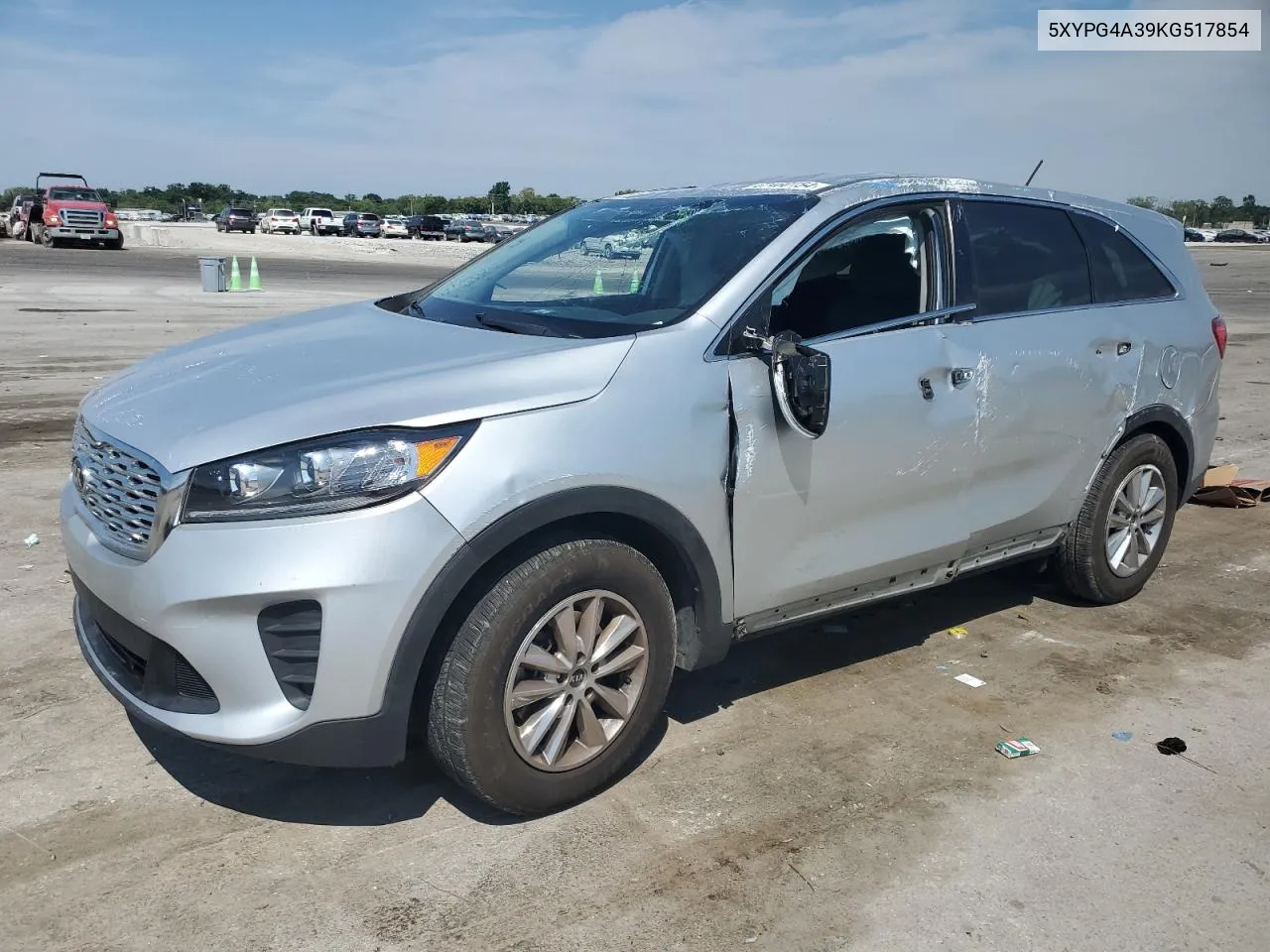 2019 Kia Sorento L VIN: 5XYPG4A39KG517854 Lot: 67480154