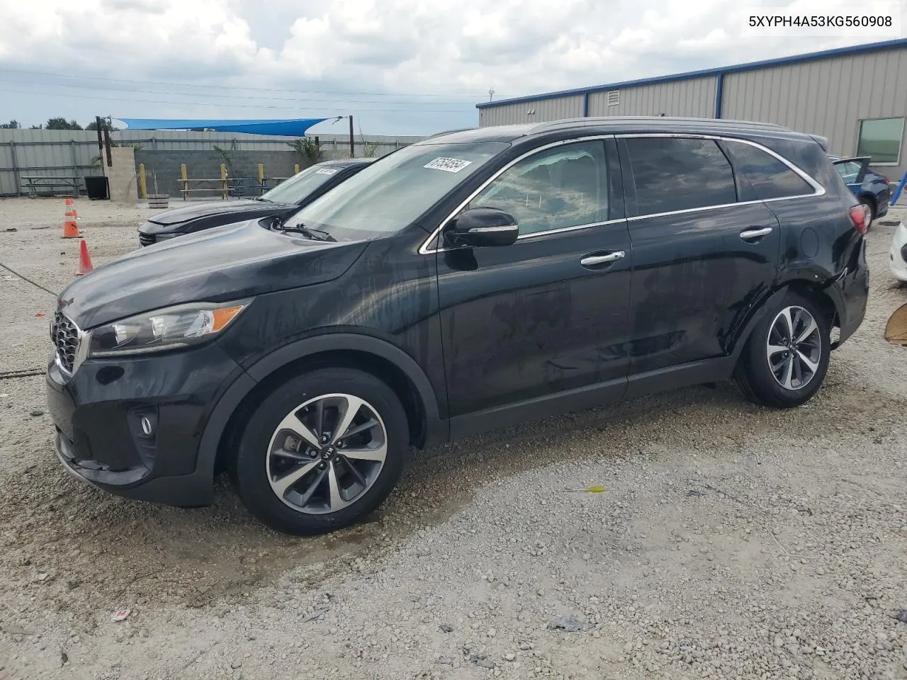 2019 Kia Sorento Ex VIN: 5XYPH4A53KG560908 Lot: 67534554