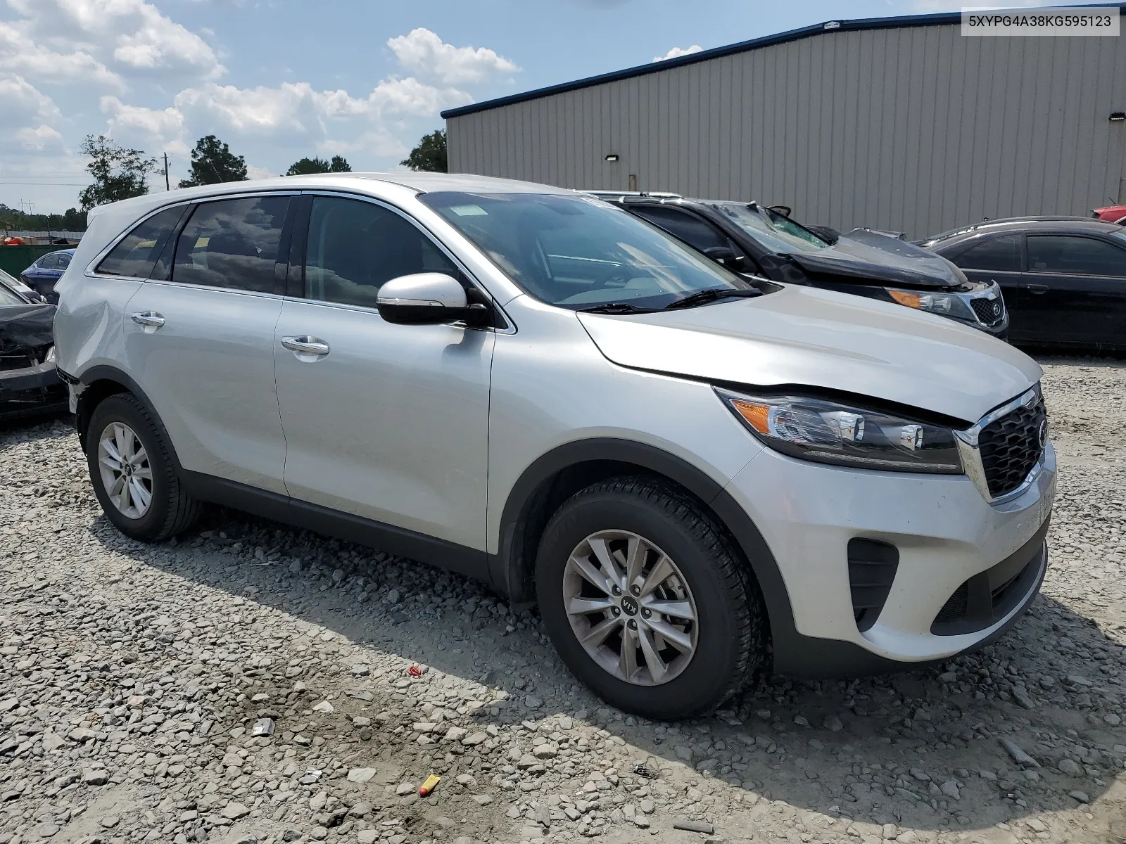 2019 Kia Sorento L VIN: 5XYPG4A38KG595123 Lot: 67862554