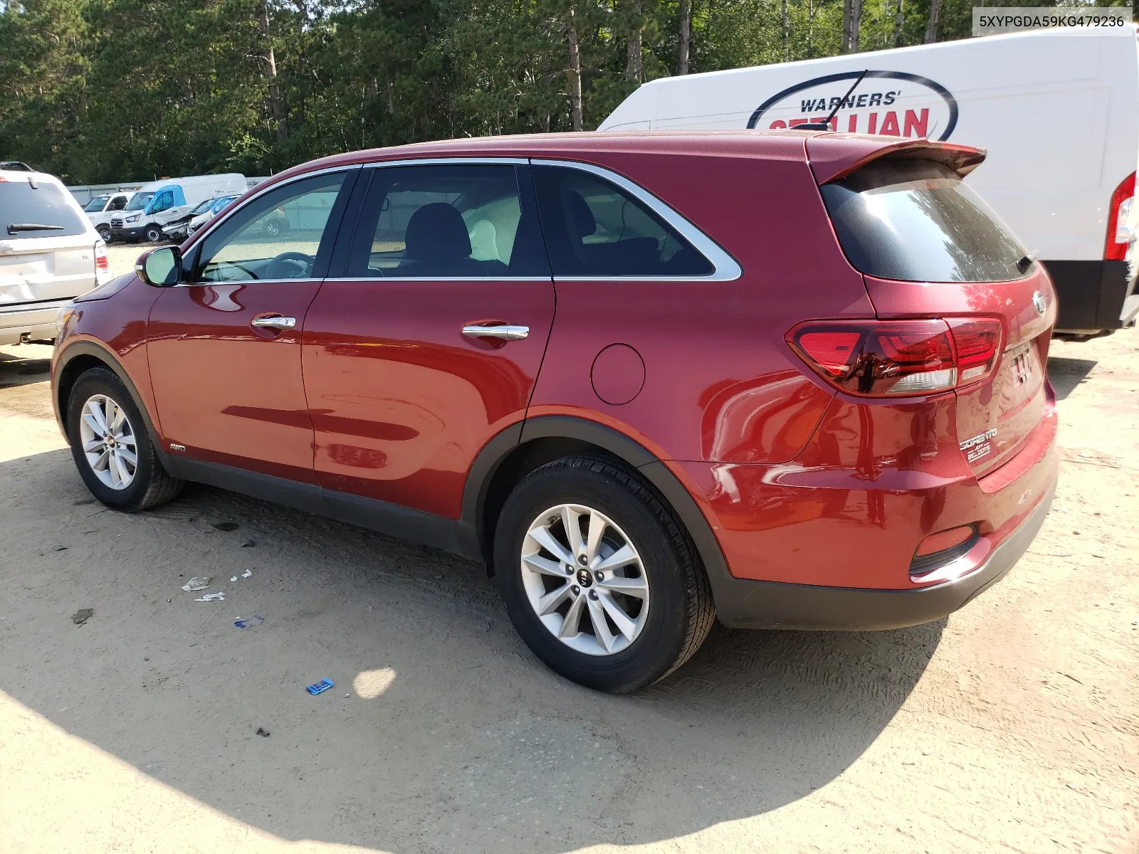 5XYPGDA59KG479236 2019 Kia Sorento Lx