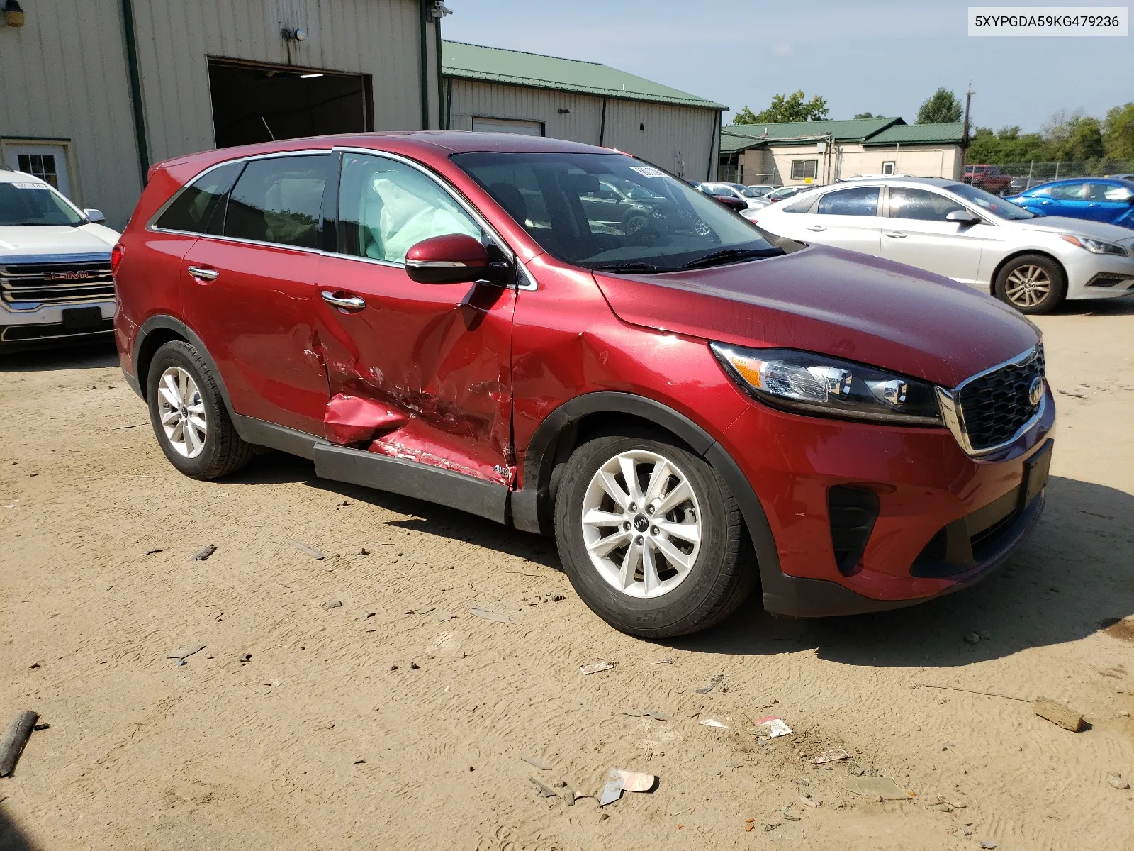 2019 Kia Sorento Lx VIN: 5XYPGDA59KG479236 Lot: 68017394