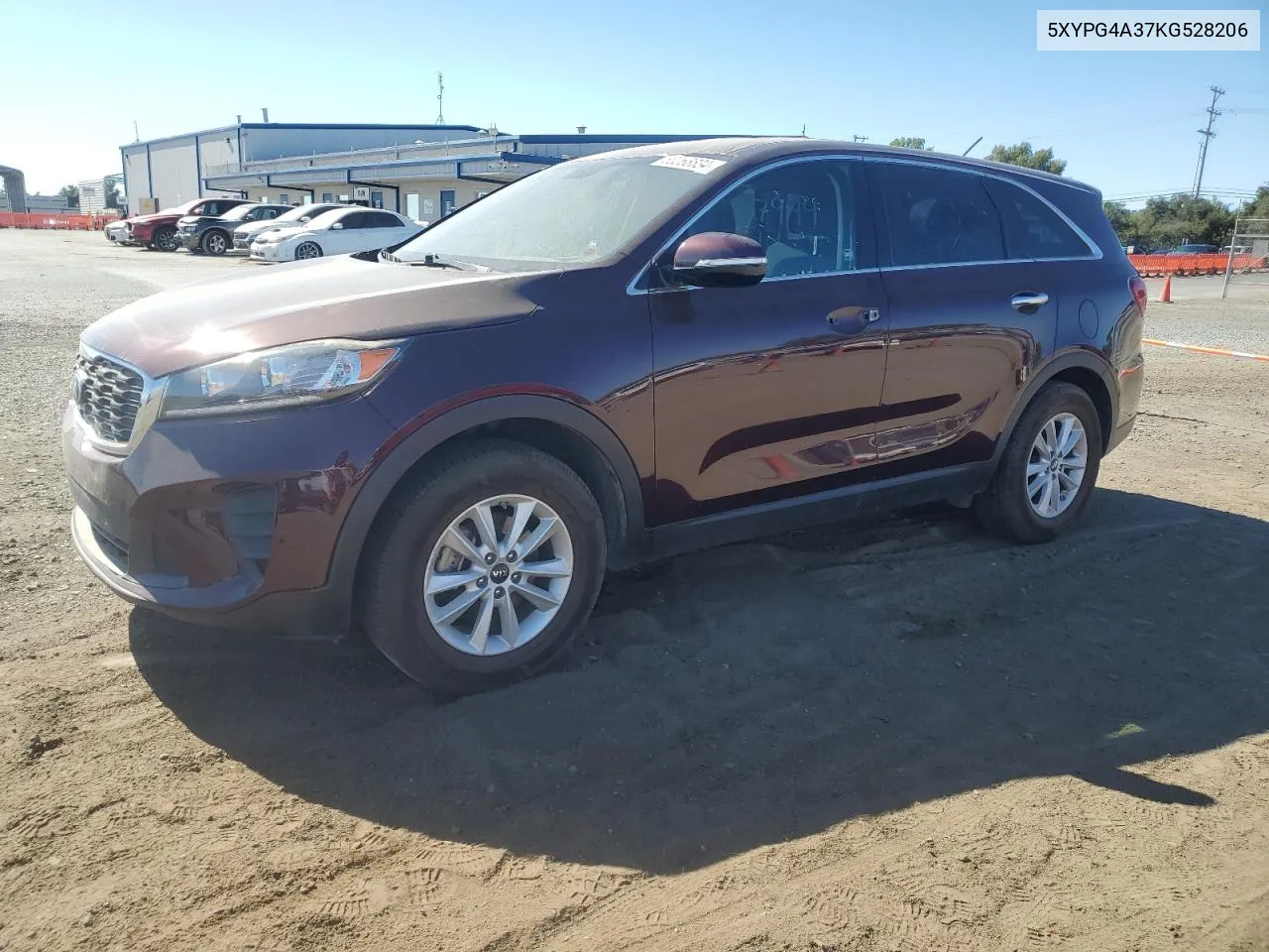 2019 Kia Sorento L VIN: 5XYPG4A37KG528206 Lot: 68068834