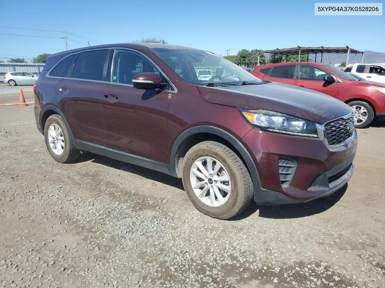 2019 Kia Sorento L VIN: 5XYPG4A37KG528206 Lot: 68068834