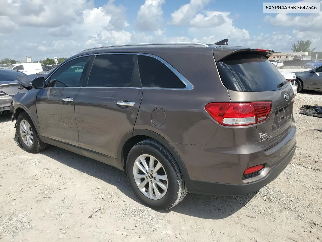 2019 Kia Sorento L VIN: 5XYPG4A35KG547546 Lot: 68277664