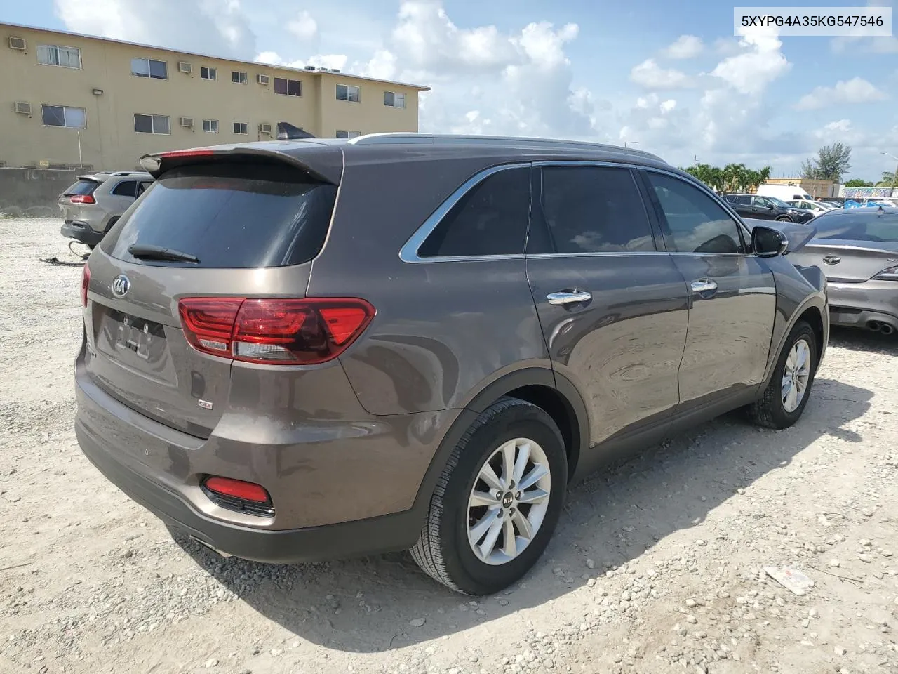 2019 Kia Sorento L VIN: 5XYPG4A35KG547546 Lot: 68277664