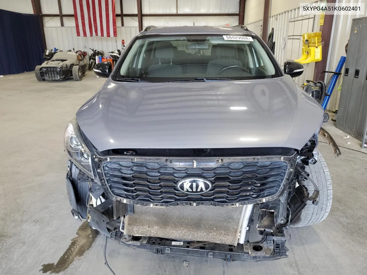 2019 Kia Sorento Lx VIN: 5XYPG4A51KG602401 Lot: 68429604