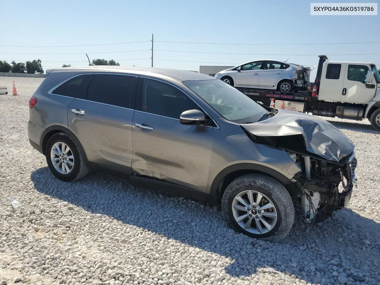 2019 Kia Sorento L VIN: 5XYPG4A36KG519786 Lot: 68437914