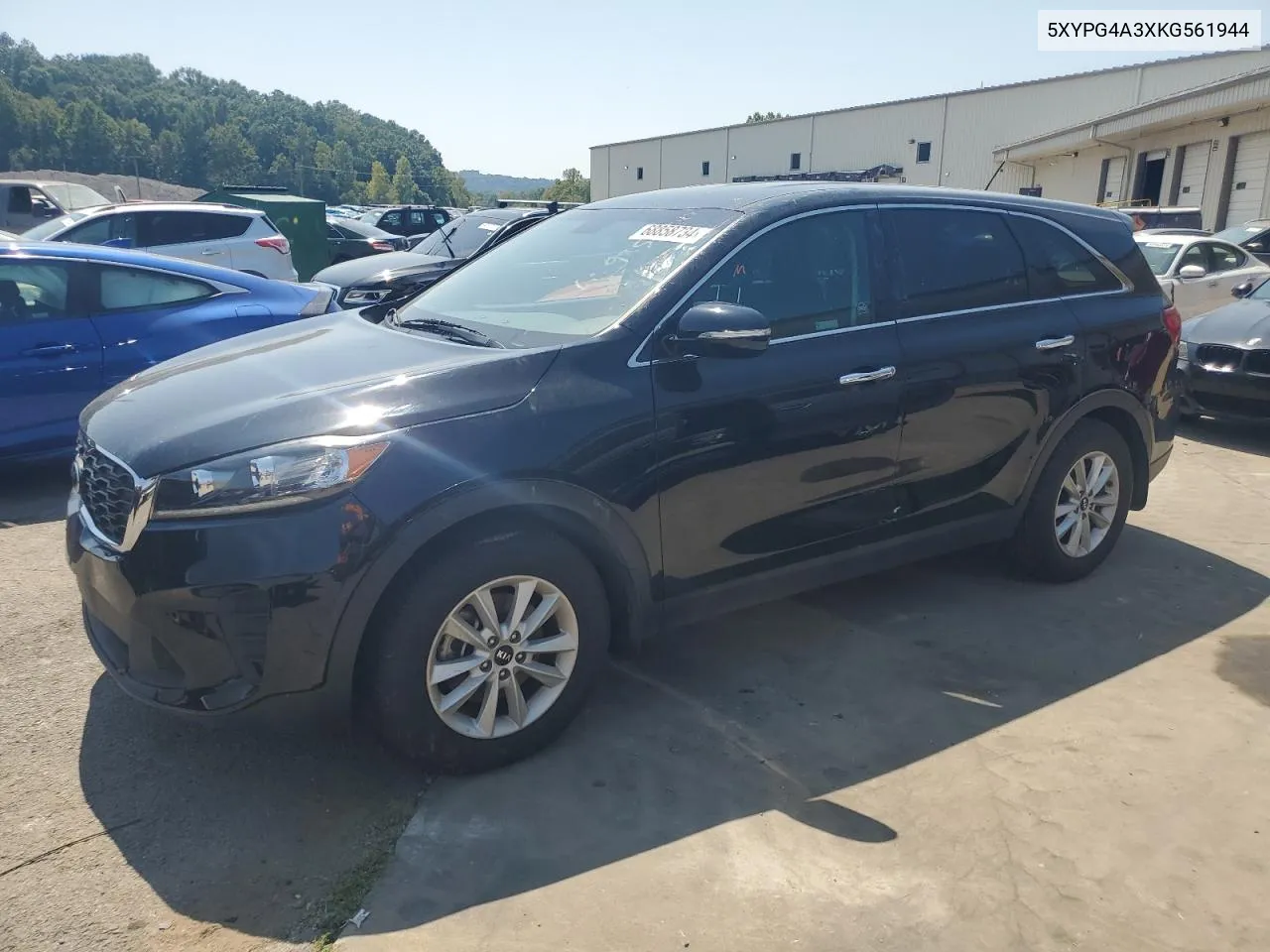 2019 Kia Sorento L VIN: 5XYPG4A3XKG561944 Lot: 68858734