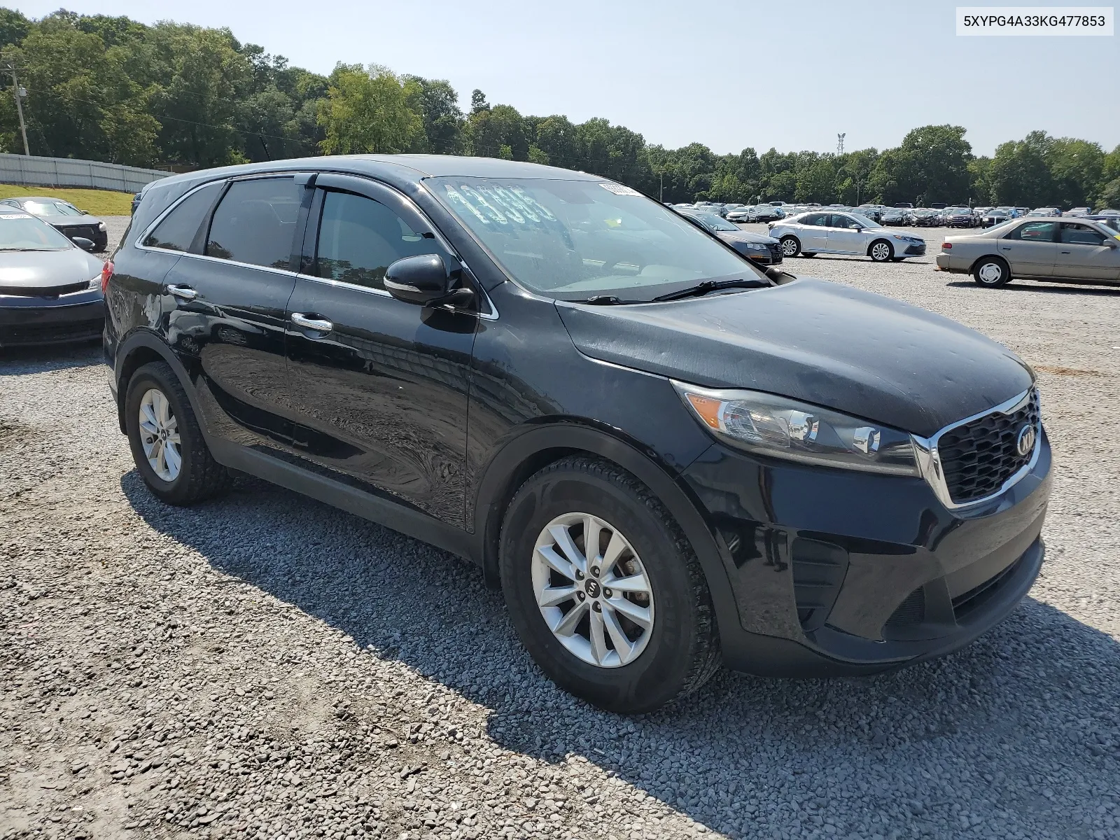 2019 Kia Sorento L VIN: 5XYPG4A33KG477853 Lot: 68898014