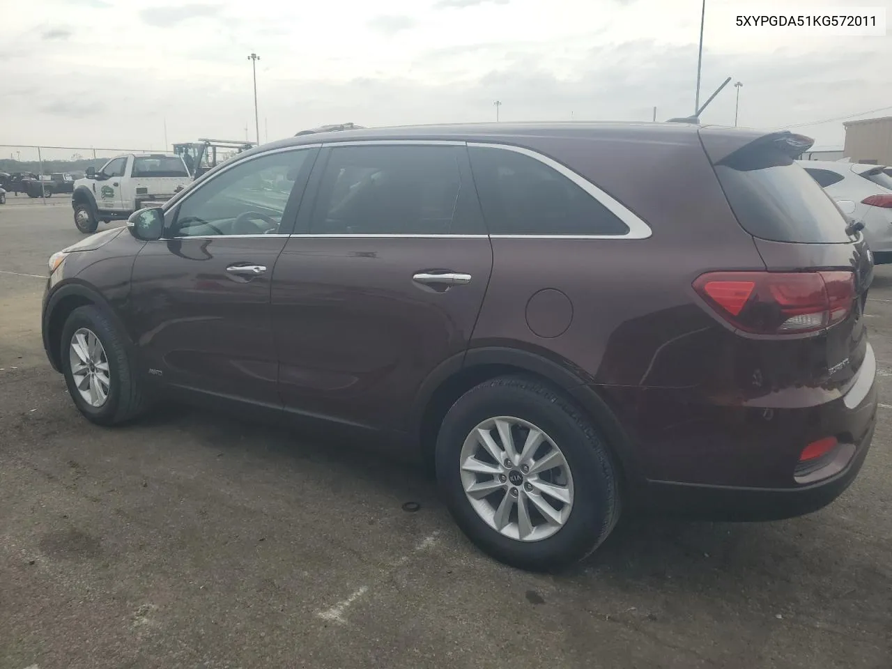 2019 Kia Sorento Lx VIN: 5XYPGDA51KG572011 Lot: 68935424