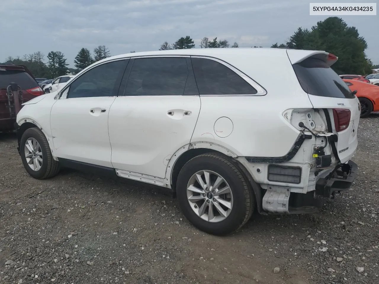 5XYPG4A34KG434235 2019 Kia Sorento L