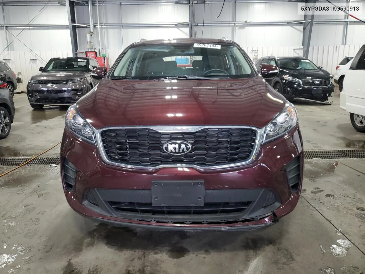 2019 Kia Sorento L VIN: 5XYPGDA31KG590913 Lot: 69207444