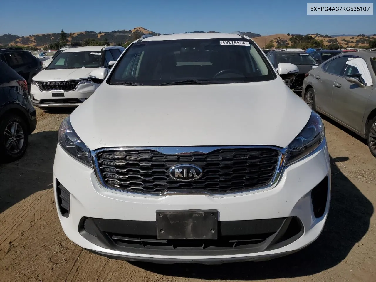 5XYPG4A37KG535107 2019 Kia Sorento L