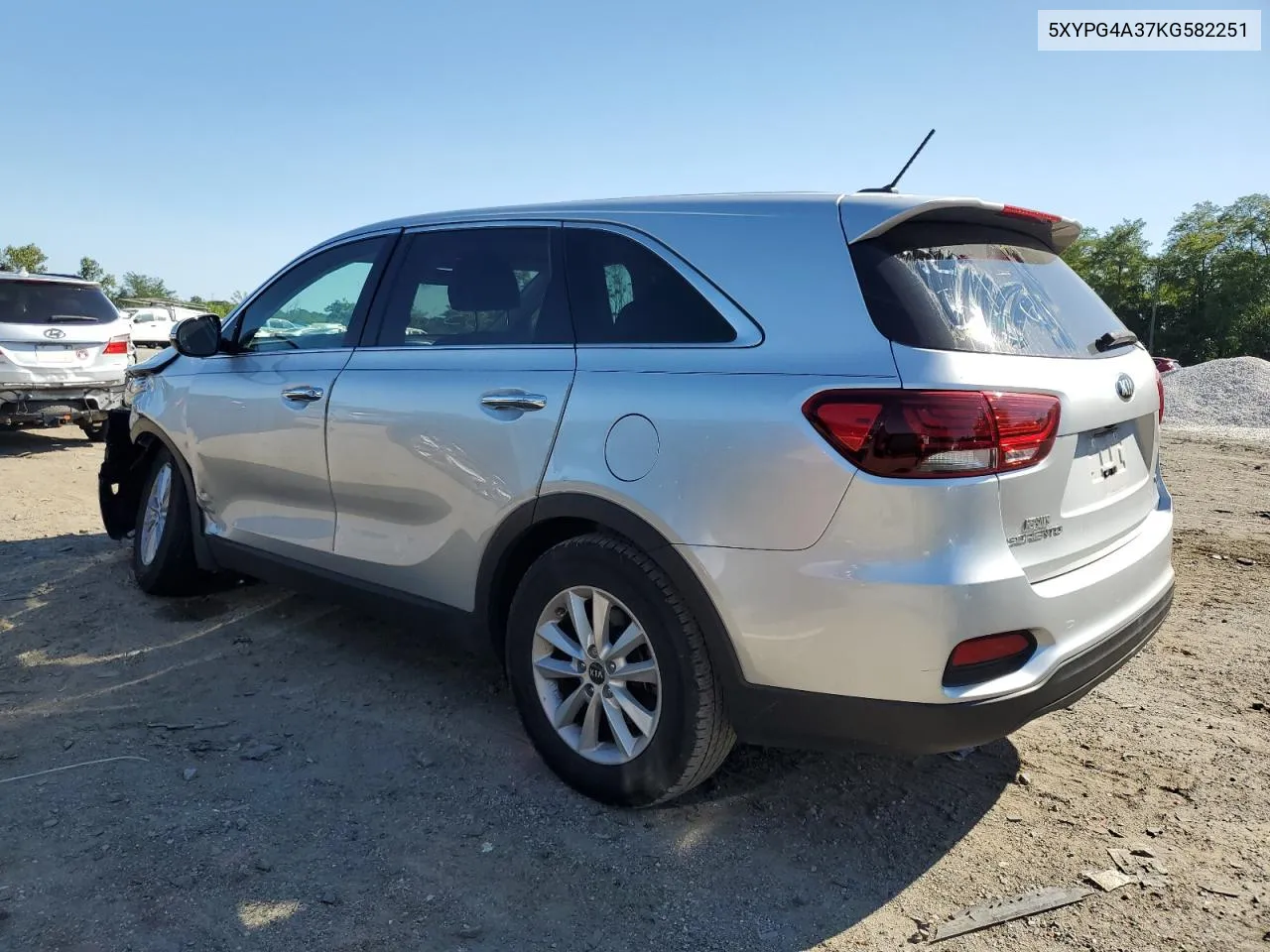 2019 Kia Sorento L VIN: 5XYPG4A37KG582251 Lot: 69427414