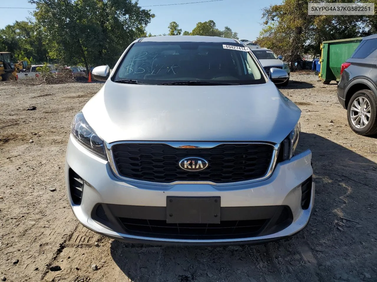 5XYPG4A37KG582251 2019 Kia Sorento L