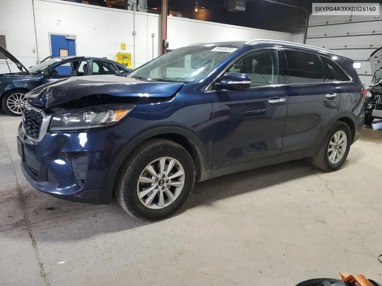 2019 Kia Sorento L VIN: 5XYPG4A3XKG526160 Lot: 69446624