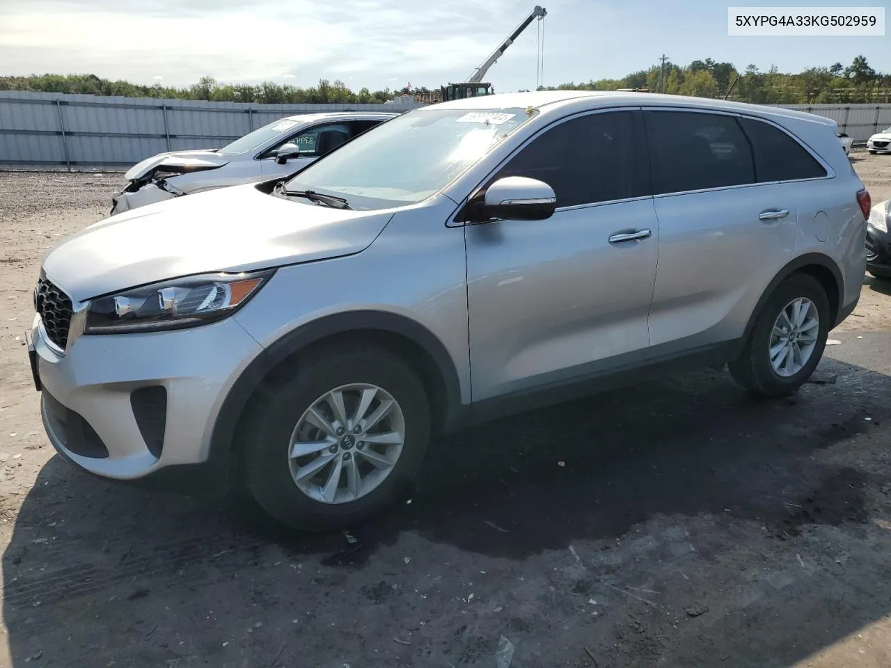 2019 Kia Sorento L VIN: 5XYPG4A33KG502959 Lot: 69832944