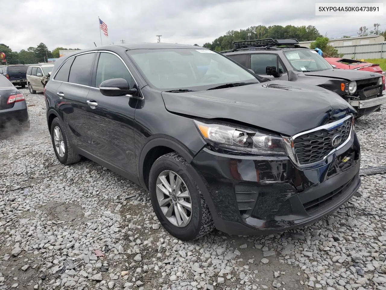 2019 Kia Sorento Lx VIN: 5XYPG4A50KG473891 Lot: 69885164