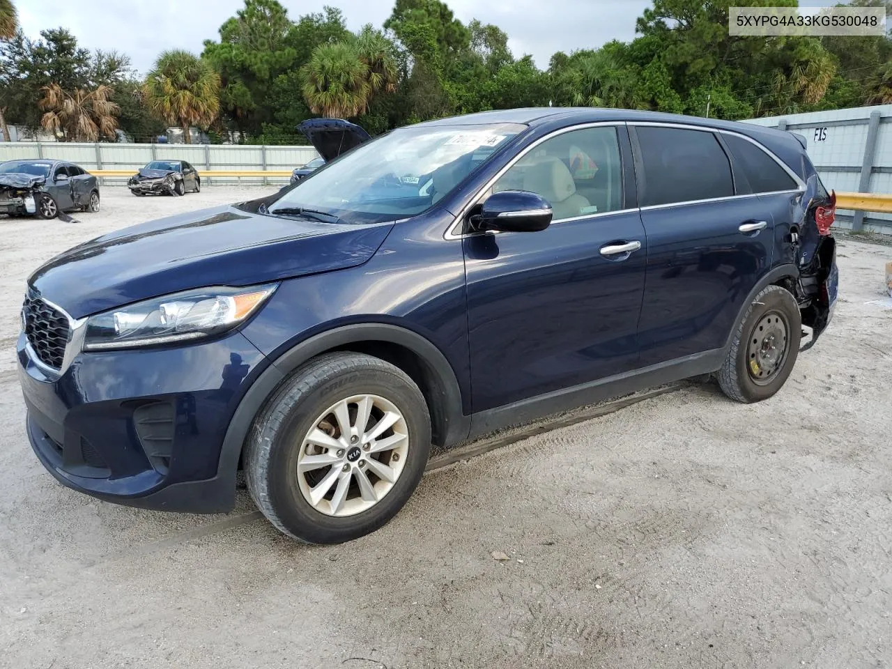 2019 Kia Sorento L VIN: 5XYPG4A33KG530048 Lot: 70074614