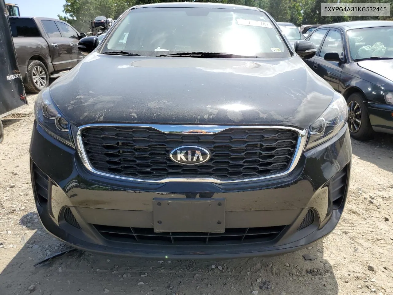 2019 Kia Sorento L VIN: 5XYPG4A31KG532445 Lot: 70089574