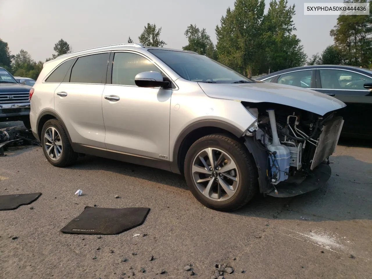 5XYPHDA50KG444436 2019 Kia Sorento Ex