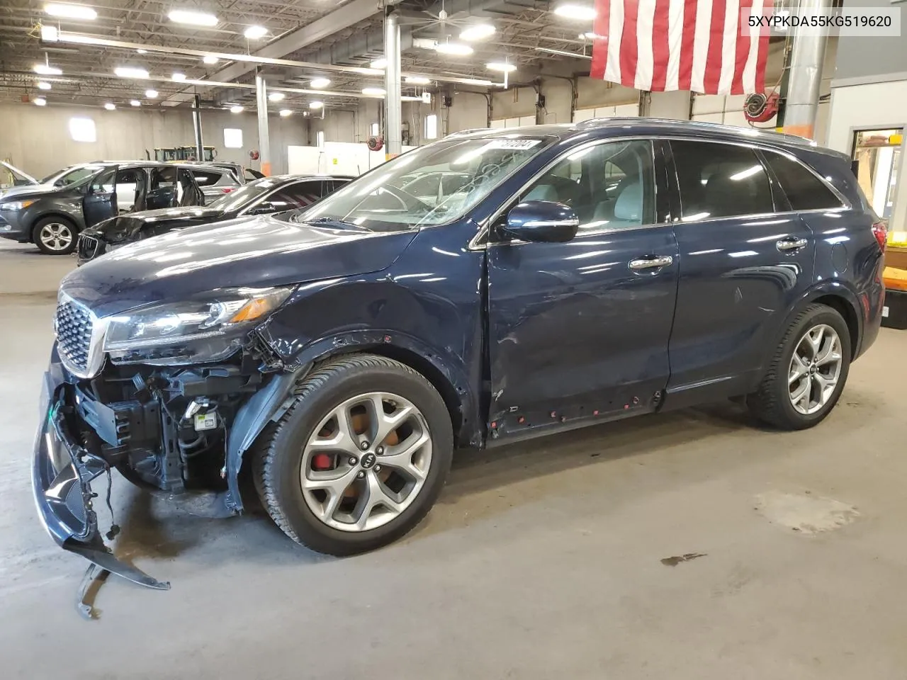 2019 Kia Sorento Sx VIN: 5XYPKDA55KG519620 Lot: 70237204