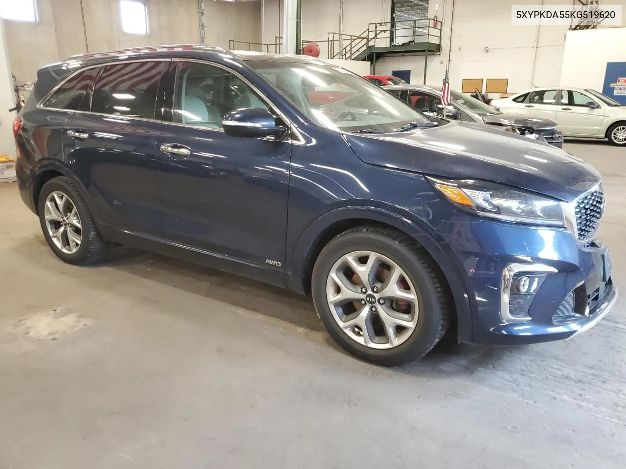 5XYPKDA55KG519620 2019 Kia Sorento Sx