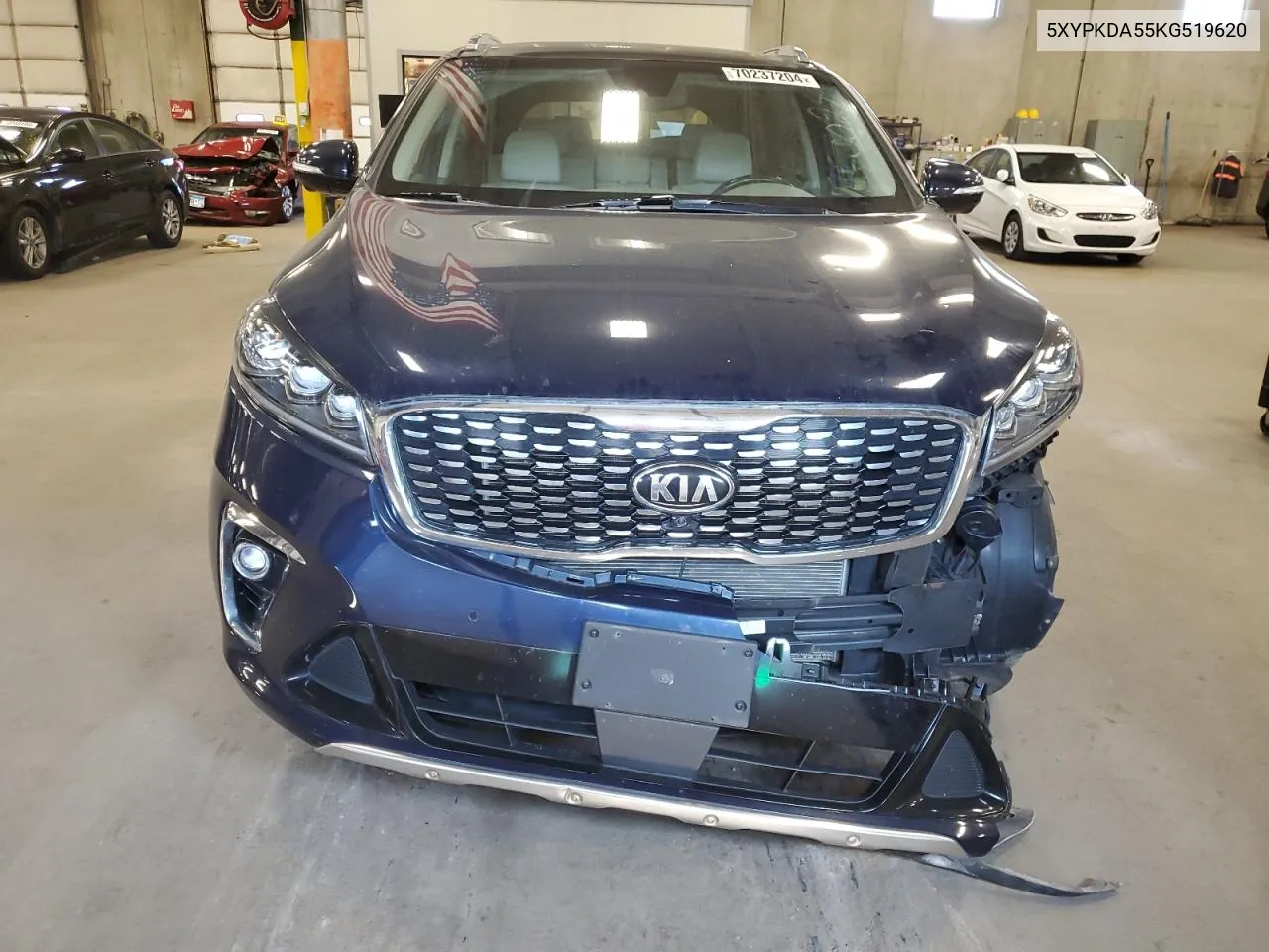 2019 Kia Sorento Sx VIN: 5XYPKDA55KG519620 Lot: 70237204