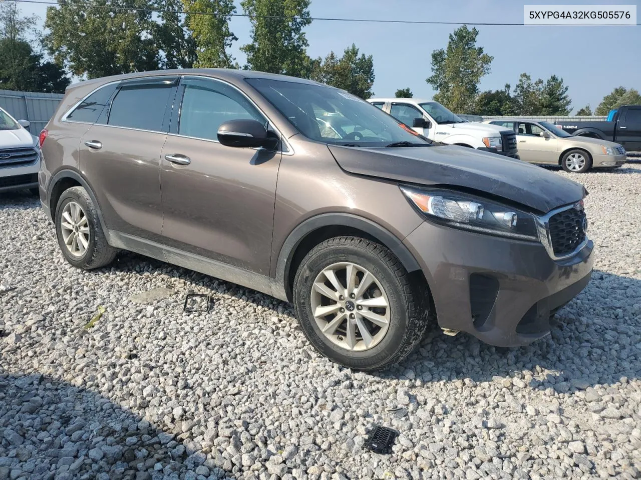 2019 Kia Sorento L VIN: 5XYPG4A32KG505576 Lot: 70483204