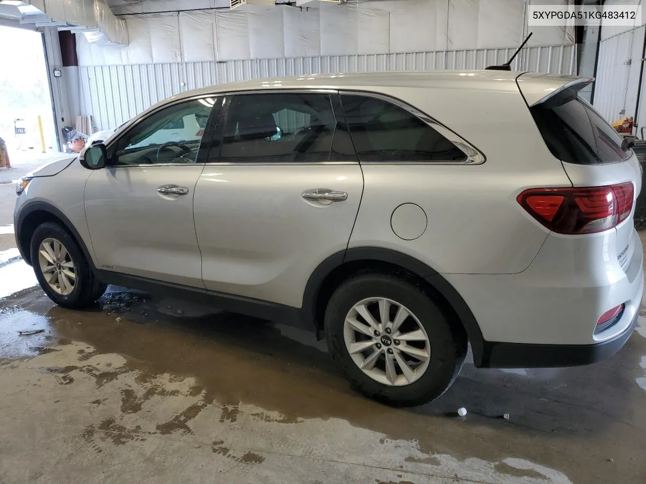 2019 Kia Sorento Lx VIN: 5XYPGDA51KG483412 Lot: 70669664