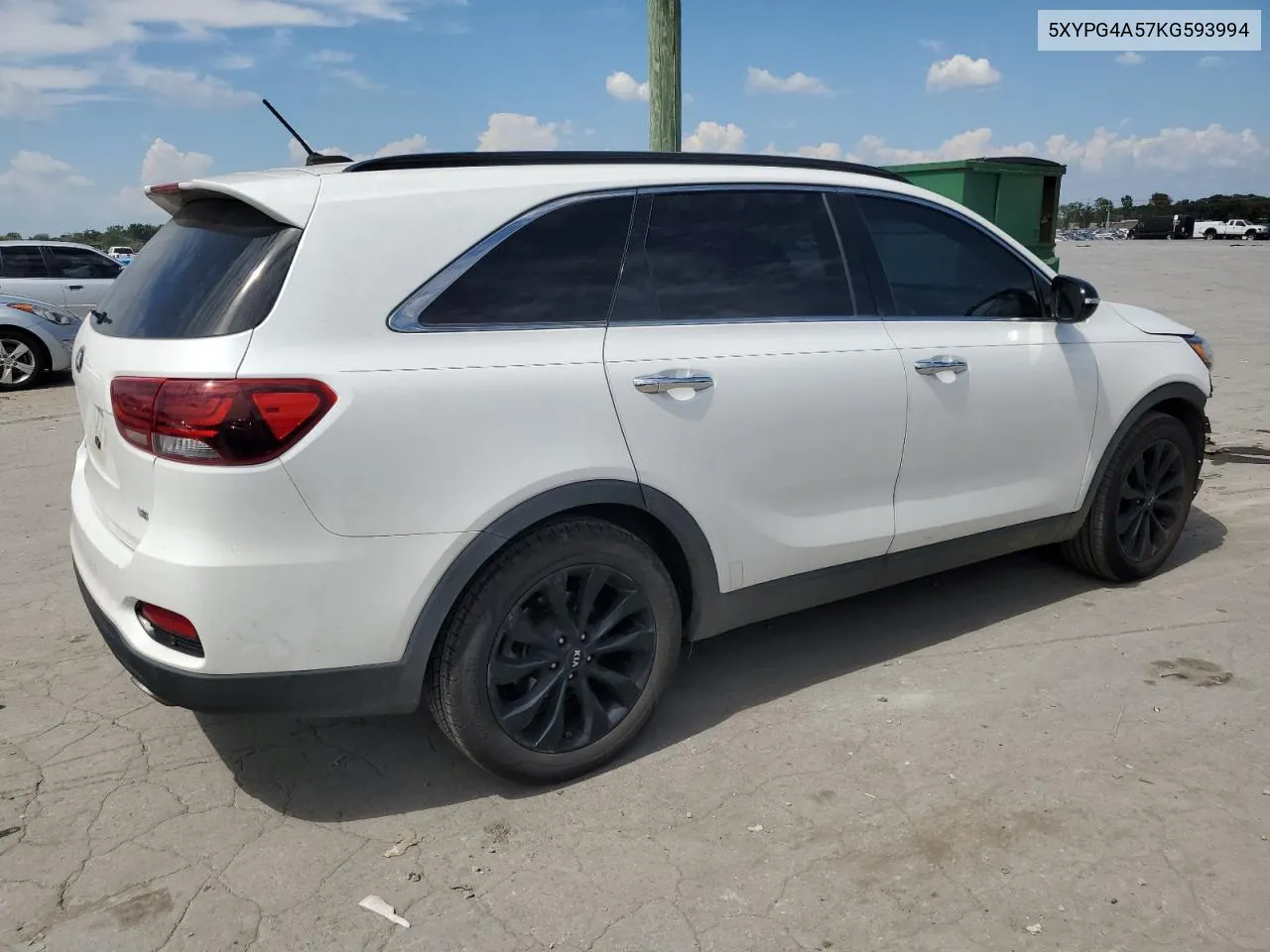 5XYPG4A57KG593994 2019 Kia Sorento Lx