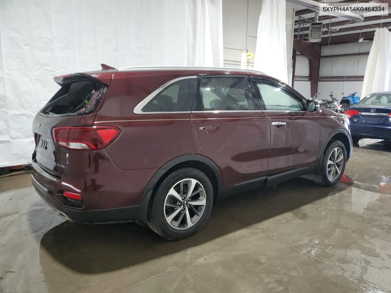 2019 Kia Sorento Ex VIN: 5XYPH4A54KG464334 Lot: 70758104